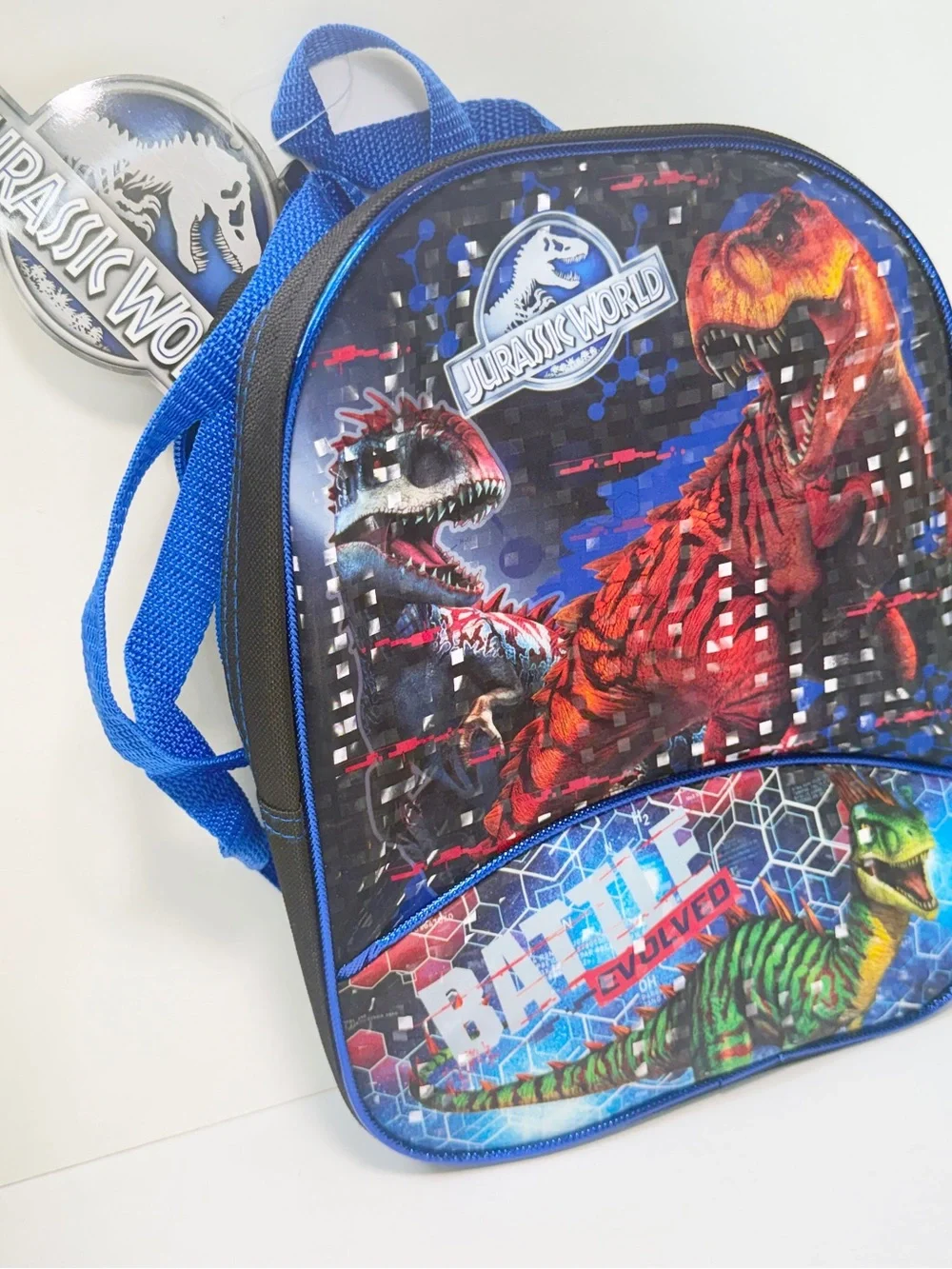 Jurassic World Battle Evolved mini backpack Universal Studios, NWT, Preschooler